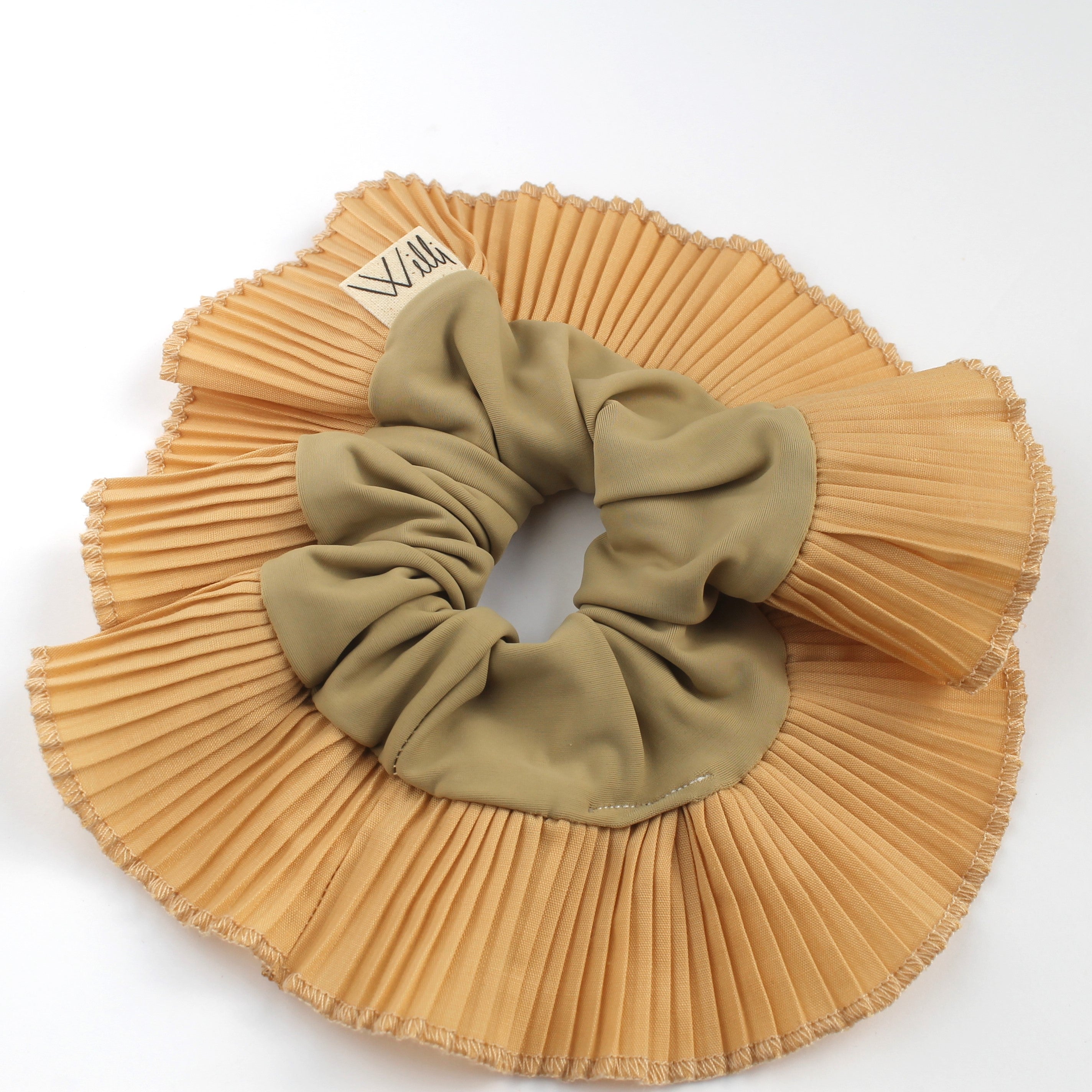 Oversized Scrunchie - Ash Latte Single