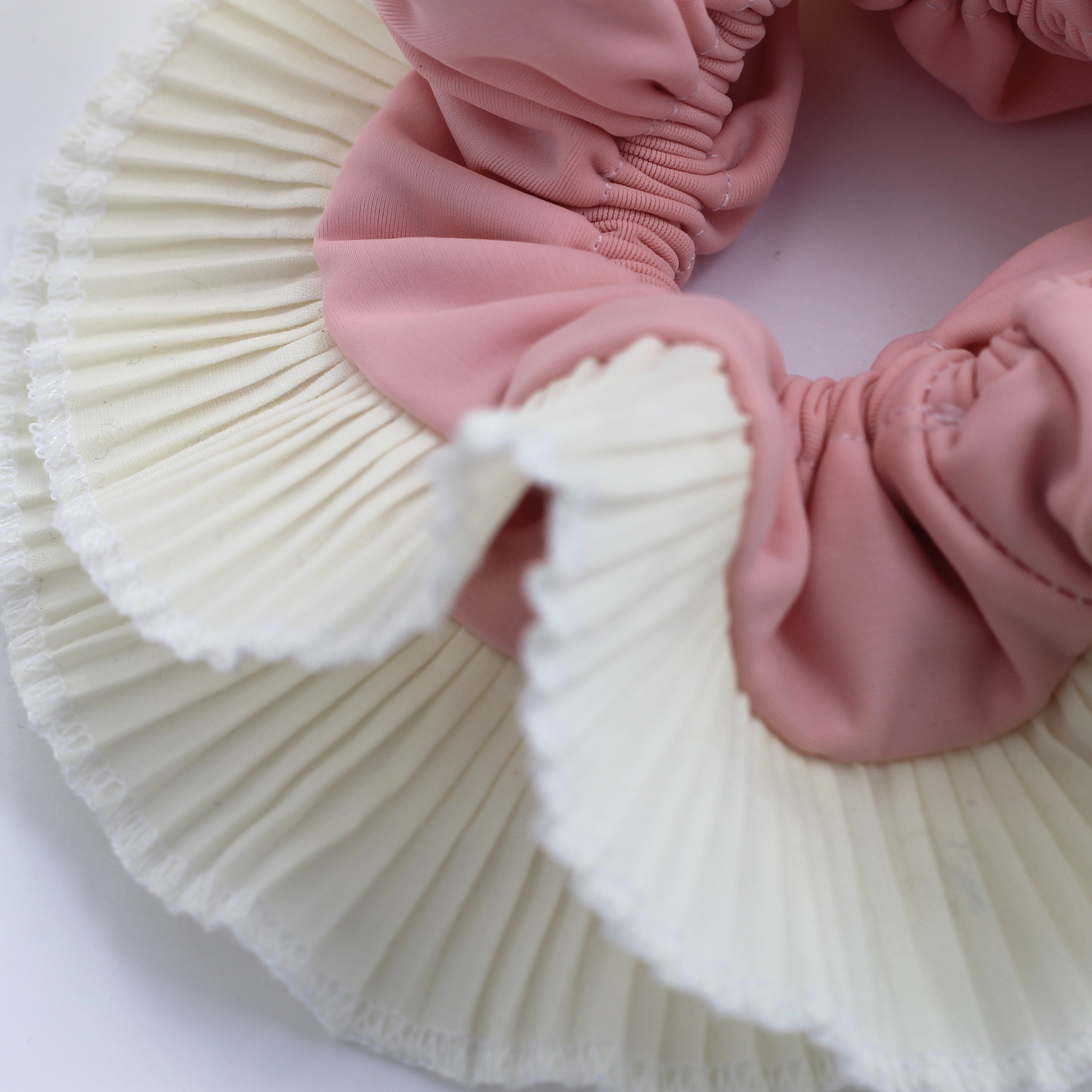 Oversized Scrunchie - Blush Double