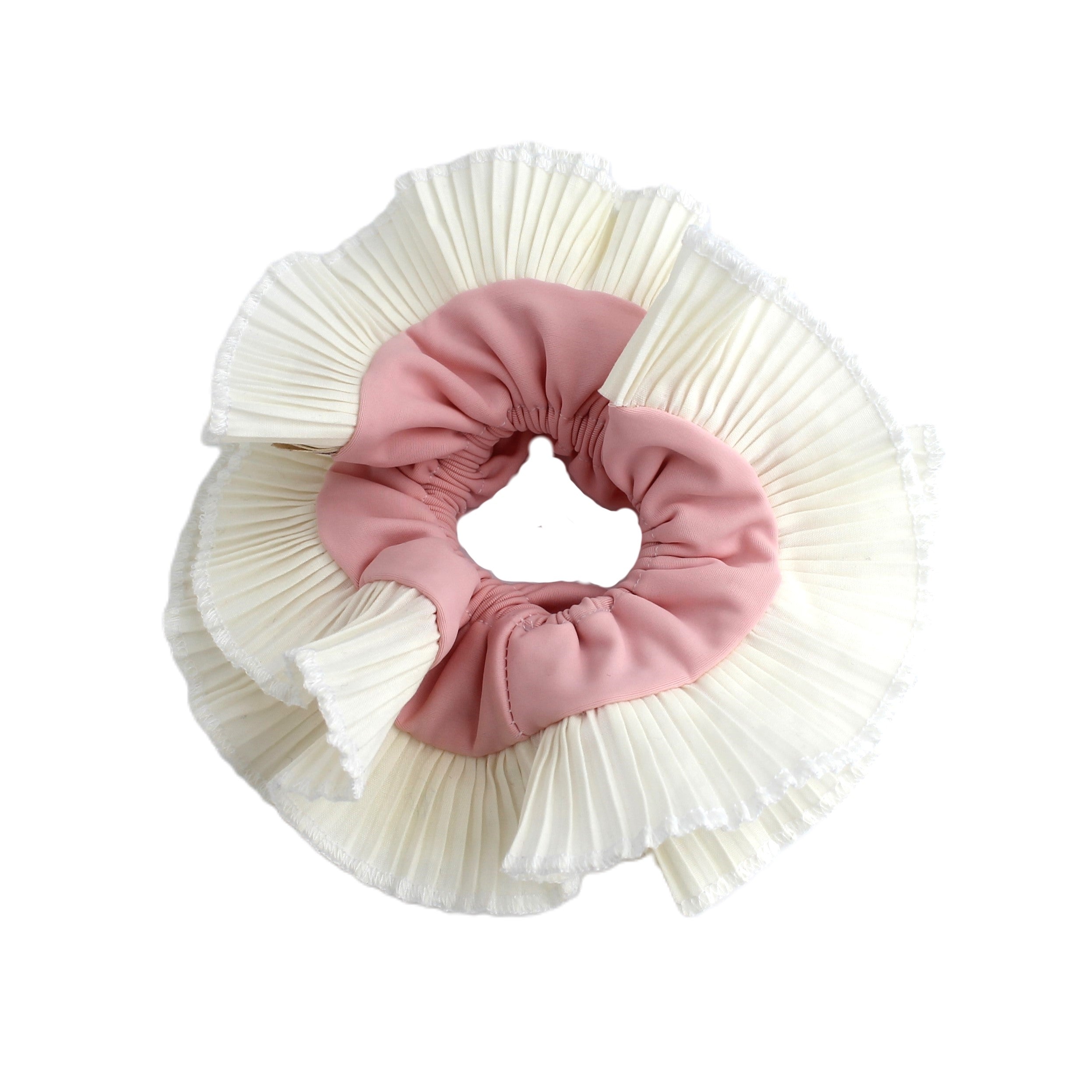 Oversized Scrunchie - Blush Double