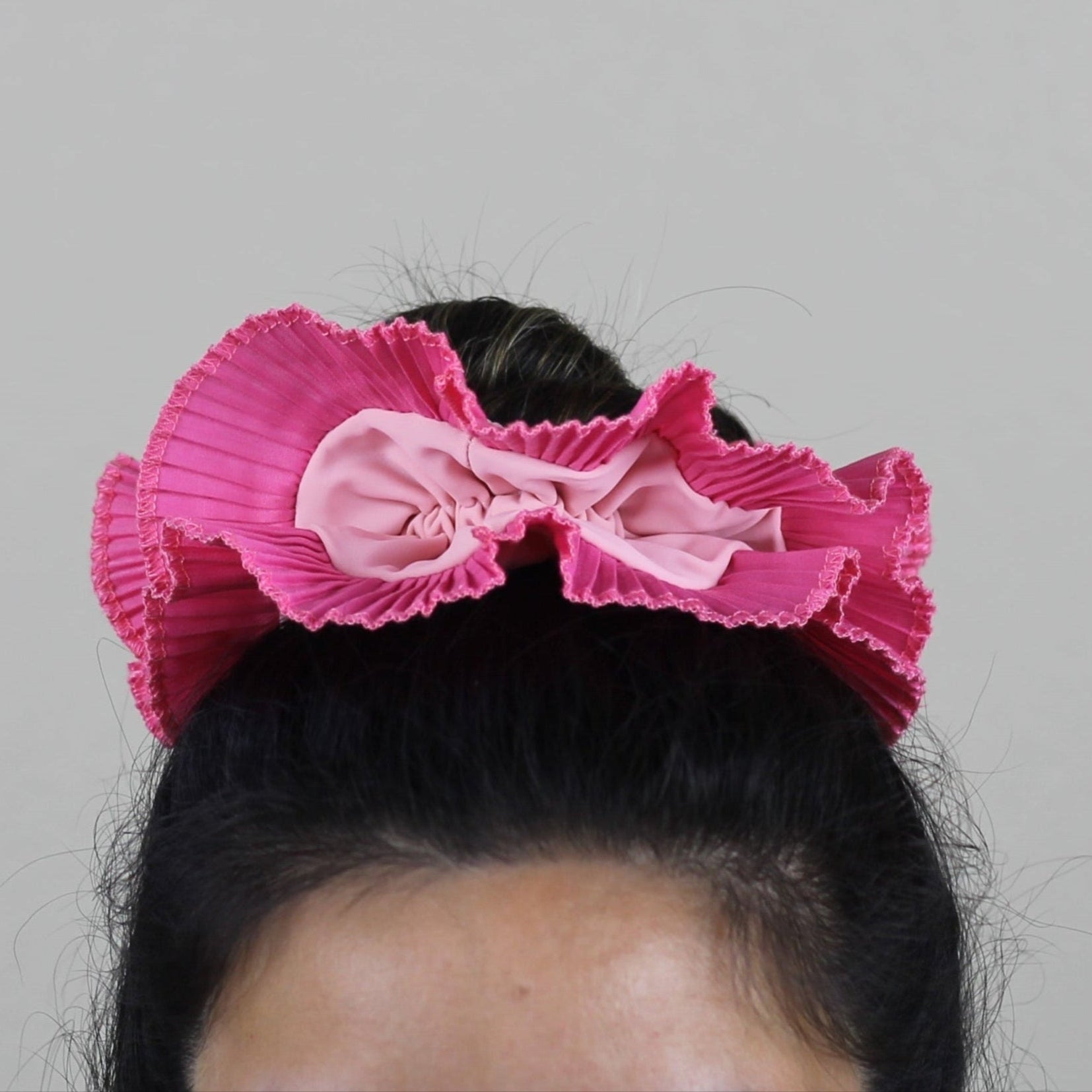 Pink Oversize Scrunchie