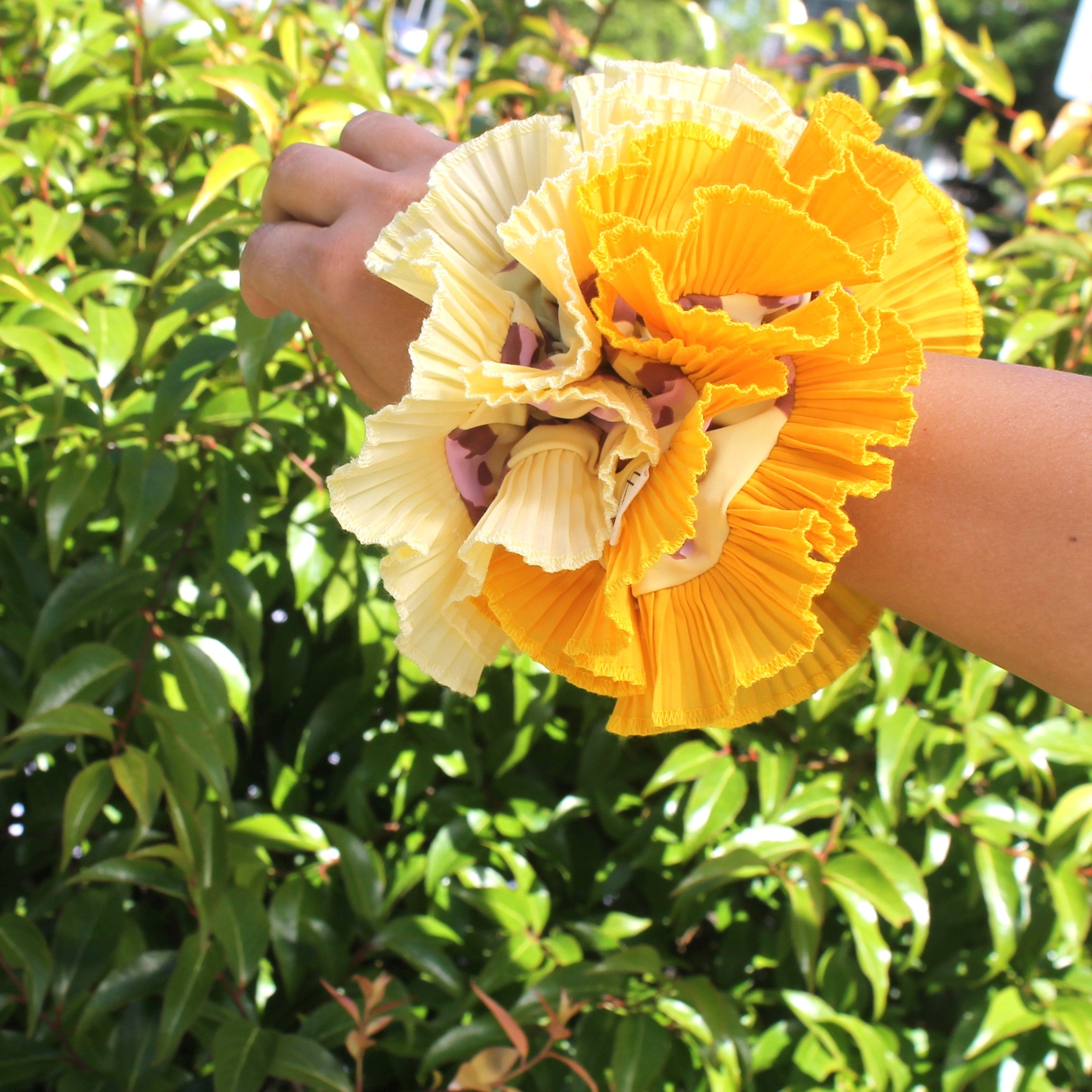 Oversized Scrunchie - Honey Double