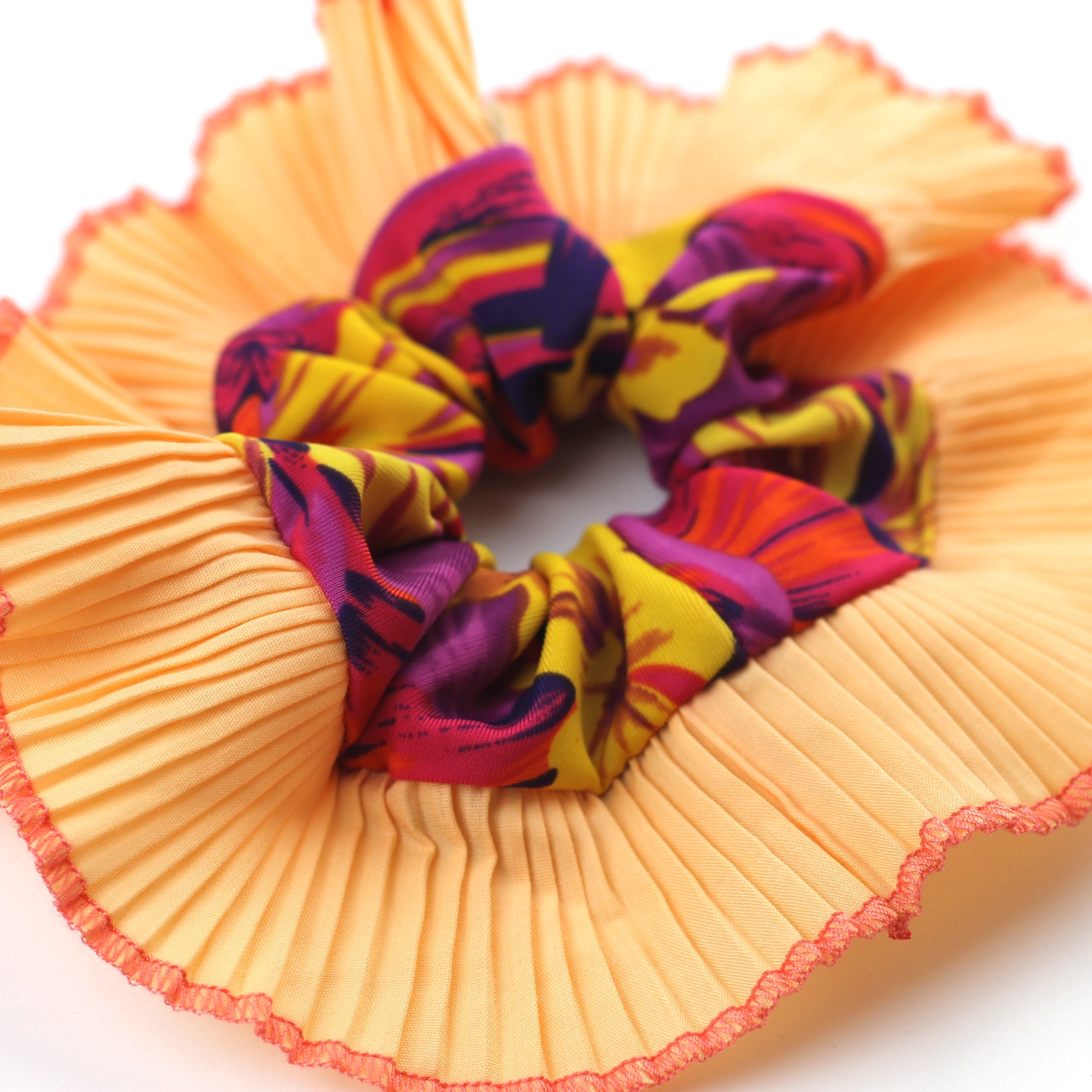 Oversized Scrunchie - Sunset Single