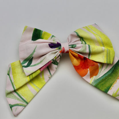 Ribbon Hair Bow Oversized