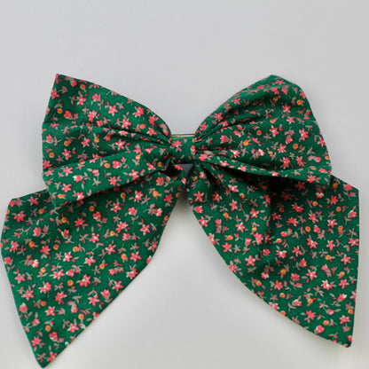 Ribbon Hair Bow Oversized