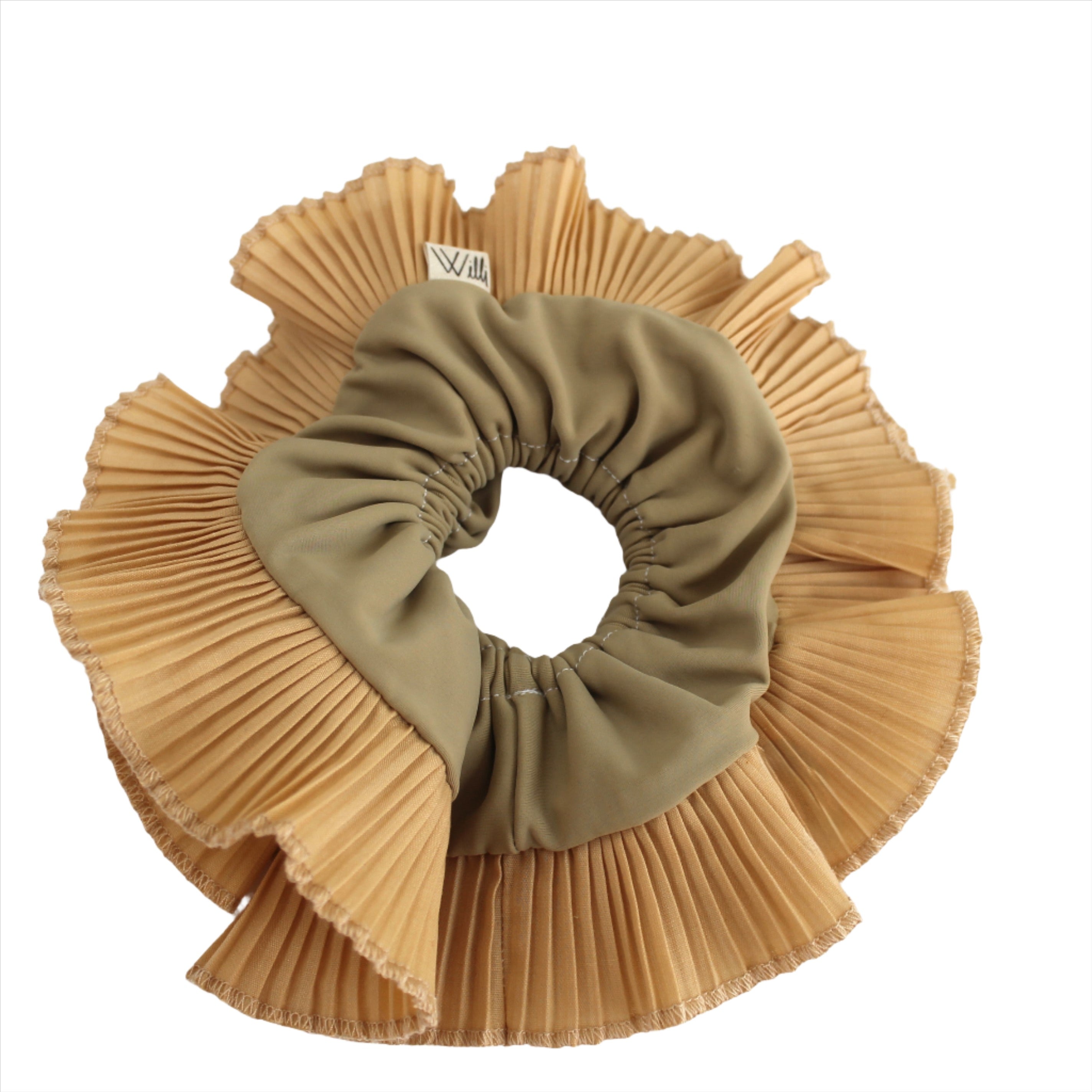 Oversized Scrunchie - Ash Latte XL Double