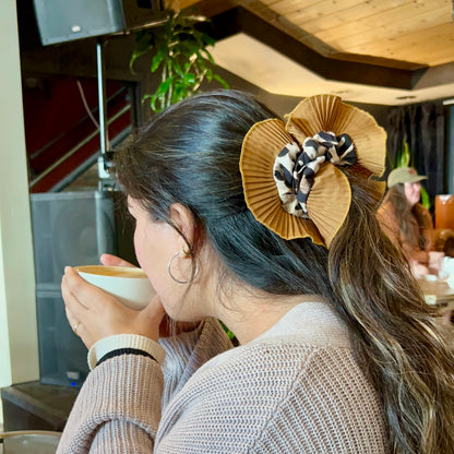 Coffee Prowl - Single Scrunchie