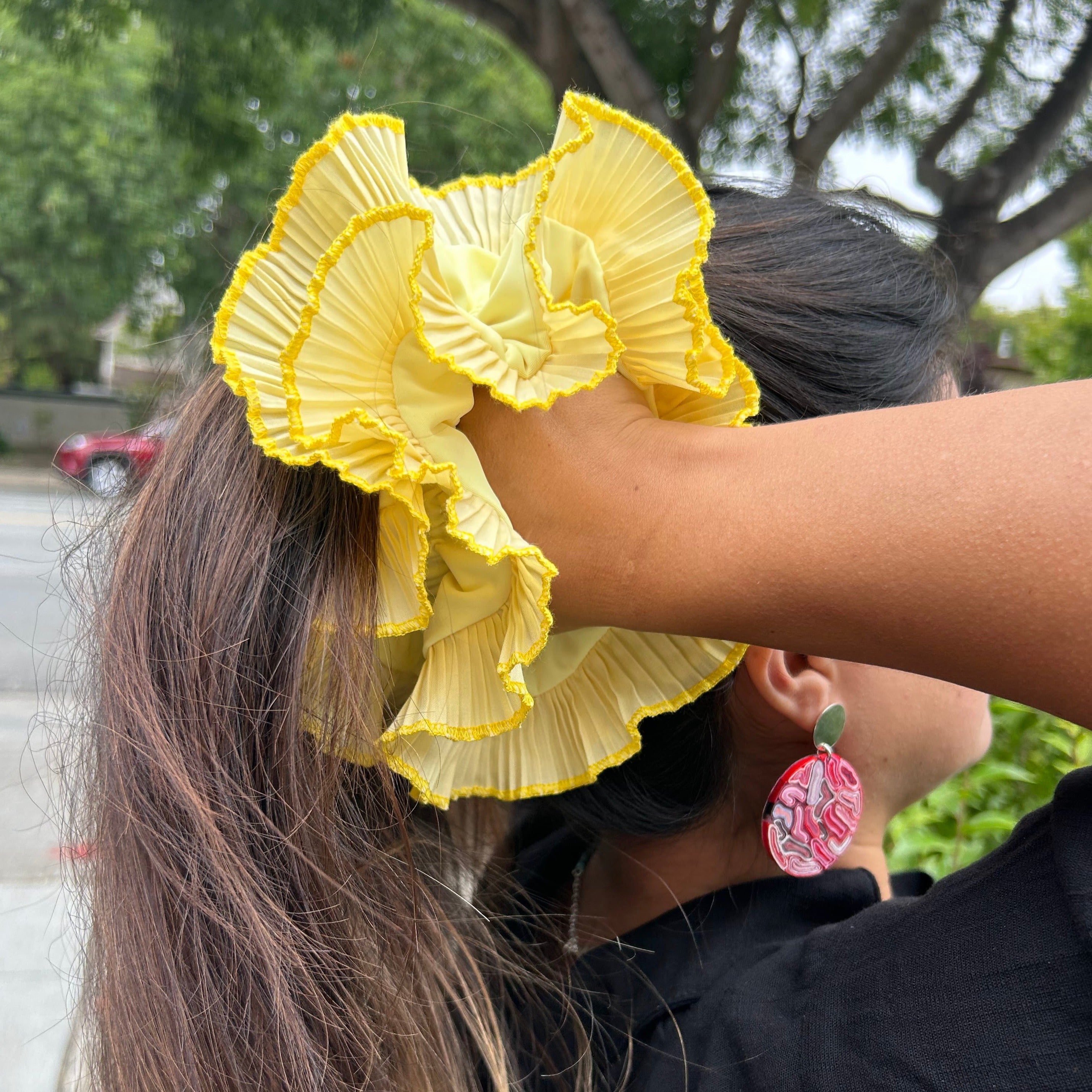 Oversized Scrunchie - Duckling Double