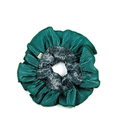 Oversized Scrunchie - Emerald Single