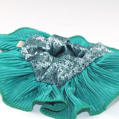 Oversized Scrunchie - Emerald Single