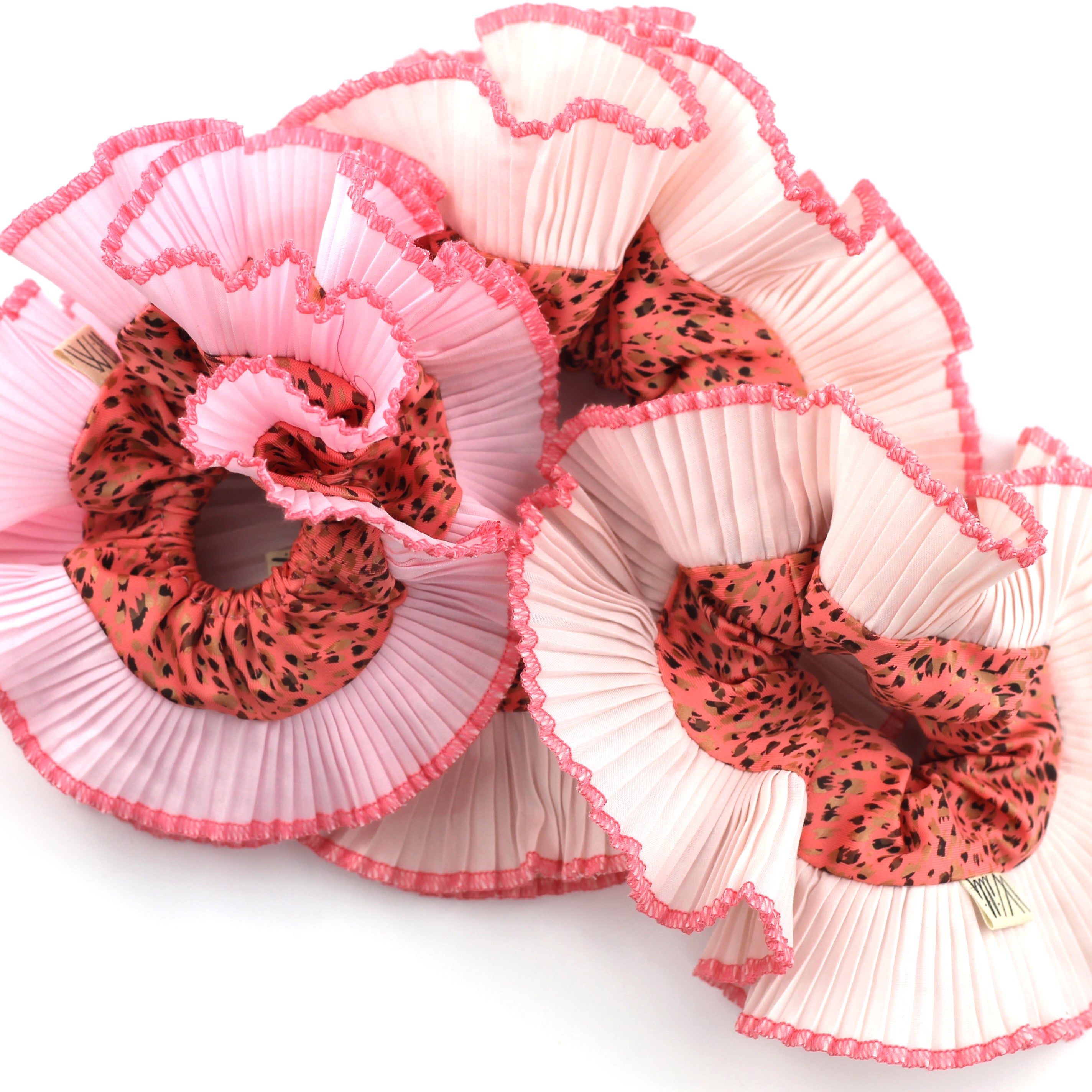 Oversized Scrunchie - Pink Gold XL Double